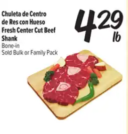 El Super Fresh Fresh Center Cut Beef Shank offer