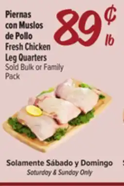 El Super Fresh Fresh Chicken Leg Quarters offer