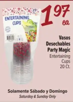 El Super Fresh Party Magic Entertaining Cups offer