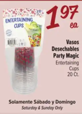 El Super Fresh Party Magic Entertaining Cups offer