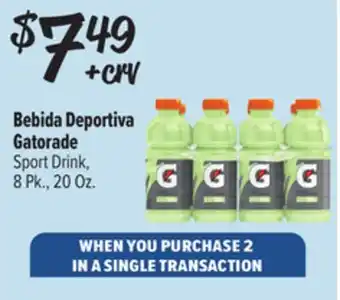 El Super Fresh Gatorade Sport Drink offer
