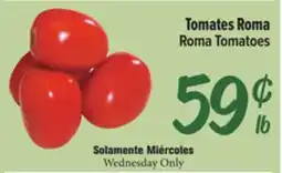 El Super Fresh Roma Tomatoes offer