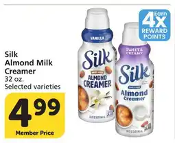 Albertsons Silk Almond Milk Creamer offer
