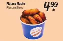 El Super Fresh Plantain Slices offer