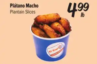 El Super Fresh Plantain Slices offer