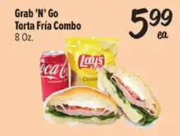 El Super Fresh Grab 'N' Go Torta Fría Combo offer