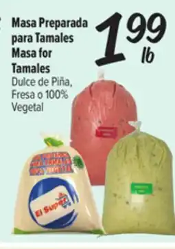 El Super Fresh Masa Preparada para Tamales Masa for Tamales offer