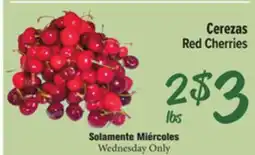 El Super Fresh Red Cherries offer