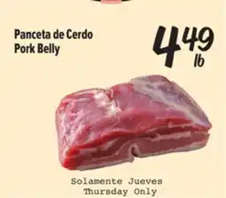 El Super Fresh Pork Belly offer