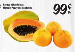 El Super Fresh Payaya o Mandarinas offer