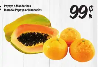 El Super Fresh Payaya o Mandarinas offer