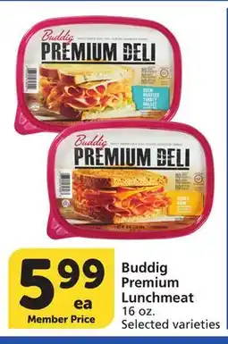 Albertsons Buddig Premium Lunchmeat offer