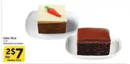 Albertsons Cake Slice offer