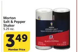 Albertsons Morton Salt & Pepper Shaker offer
