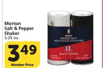 Albertsons Morton Salt & Pepper Shaker offer