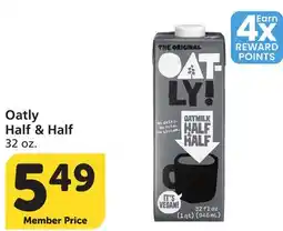 Albertsons Oatly Half & Half offer
