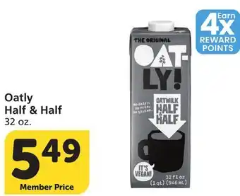Albertsons Oatly Half & Half offer