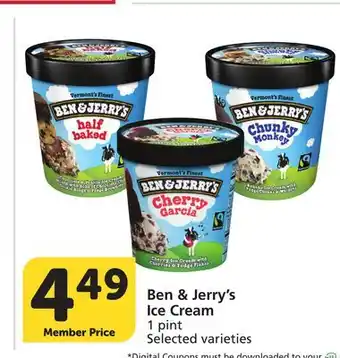 Albertsons Ben & Jerry's Ice Cream offer