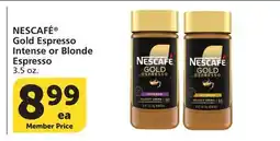 Albertsons NESCAFÉ Gold Espresso Intense or Blonde Espresso offer
