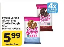 Albertsons Sweet Loren's Gluten Free Cookie Dough offer