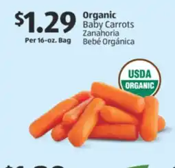Aldi Organic Baby Carrots offer