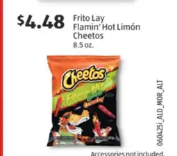Aldi Frito Lay Flamin' Hot Limón Cheetos offer