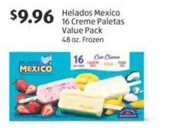 Aldi Helados Mexico 16 Creme Paletas Value Pack offer