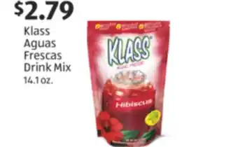 Aldi Klass Aguas Frescas Drink Mix offer