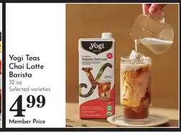 Pavilions Yogi Teas Chai Latte Barista offer