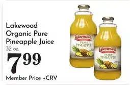 Pavilions Lakewood Organic Pure Pineapple Juice offer