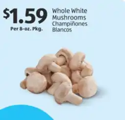 Aldi Whole White Mushrooms offer