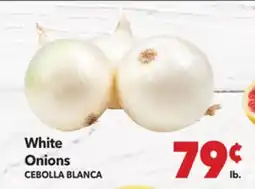 Vallarta Supermarkets White Onions / CEBOLLA BLANCA offer