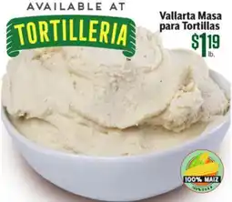 Vallarta Supermarkets Vallarta Masa TORTILLERIA offer