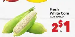 Vallarta Supermarkets Fresh White Corn / ELOTE BLANCO offer