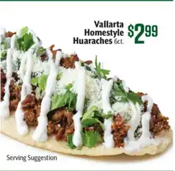 Vallarta Supermarkets Vallarta Homestyle Huaraches offer