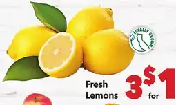 Vallarta Supermarkets Fresh Lemons offer