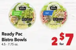 Vallarta Supermarkets Ready Pac Bistro Bowls offer