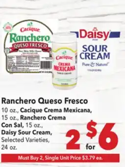 Vallarta Supermarkets Ranchero Queso Fresco offer