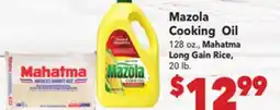 Vallarta Supermarkets Mazola Cooking Oil offer