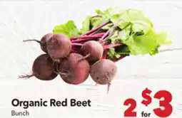 Vallarta Supermarkets Organic Red Beet offer