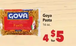 Vallarta Supermarkets Goya Pasta offer