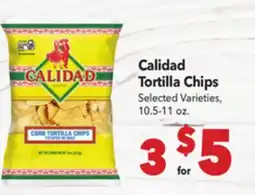 Vallarta Supermarkets Calidad Tortilla Chips offer