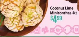 Vallarta Supermarkets Coconut Lime Miniconchas offer