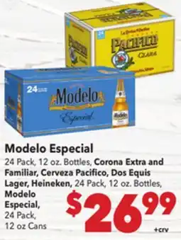 Vallarta Supermarkets Modelo Especial offer