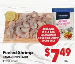 Vallarta Supermarkets Peeled Shrimp / CAMARON PELADO offer