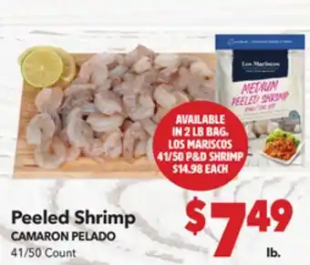 Vallarta Supermarkets Peeled Shrimp / CAMARON PELADO offer