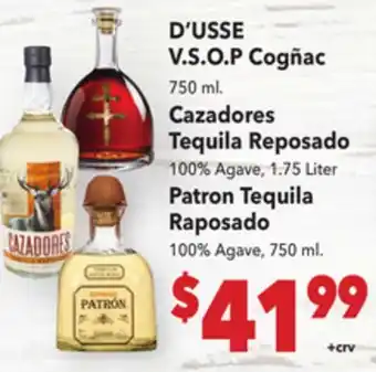 Vallarta Supermarkets D'USSE V. S. O. P Cogñac offer