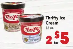 Vallarta Supermarkets Thrifty Ice Cream offer