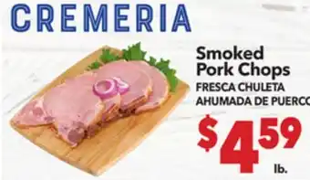Vallarta Supermarkets Smoked Pork Chops / FRESH CHULETA AHUMADA DE PUERCO offer