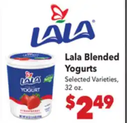 Vallarta Supermarkets Lala Blended Yogurts offer